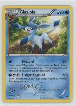 Glaceon German Pokemon XY Furious Fists #19 - Image 1