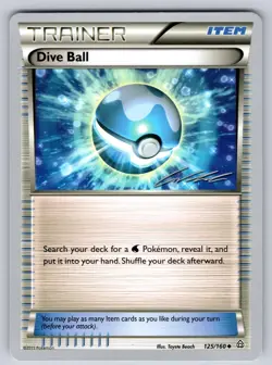 Dive Ball 125/160 2016 (Cody Walinski) World Championship Decks Pokemon NM - LP - Image 1