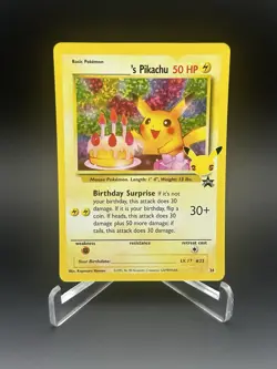 Birthday Pikachu 24/53 Holo Rare 25th Celebrations Classic - Pokemon Card - NM 2 - Image 1