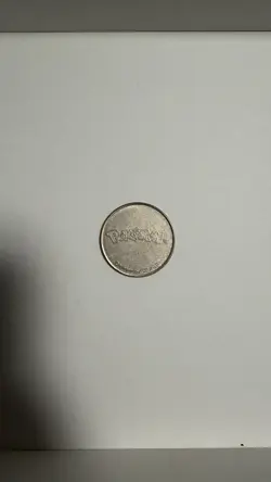 Lugia Silver Coin In Holder - 2001 Pokemon - Metal Coin Nintendo WOTC Vintage - Image 2