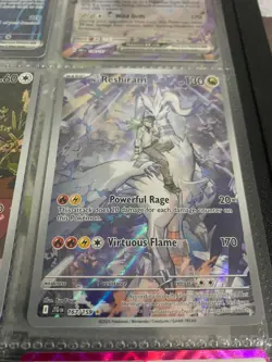 Pokemon TCG N's Reshiram 167/159 Sv09 Journey Together Illustration Rare Holo - Image 4