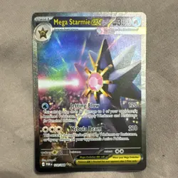 Mega Starmie EX Holo Rare POR 118/088 330 HP Stage 1 English Pokemon TCG - Image 2