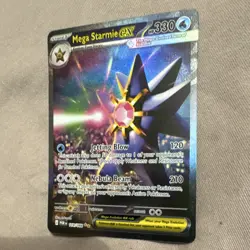 Mega Starmie EX Holo Rare POR 118/088 330 HP Stage 1 English Pokemon TCG - Image 3