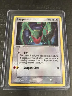 2006 Pokemon POP Series 1 Rayquaza 3/17 Holo Rare - Image 1