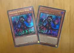 X2 Yu-Gi-Oh Diabellstar the Black Witch Ultra Rare 25LP-EN001 - Image 1