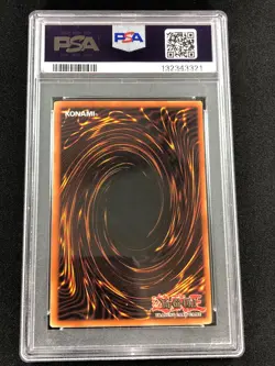 Yugioh Misprint 2002 Ultra Name Gaia The Dragon Champion LOB-125 PSA 9 Secret - Image 2
