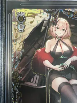 SIGNED Heavy Cruiser Roon Weiss Schwarz Azur Lane SEC+ Japanese PRISTINE BGS 10 - Image 3