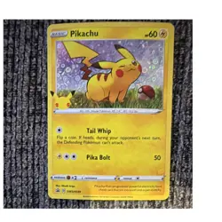 Pikachu BW54 Black & White Promo Holo 60 HP English Pokemon TCG Card - Image 1