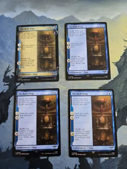MTG LTR The Bath Song Playset x4 NM (1 Showcase Scroll) - Image 1