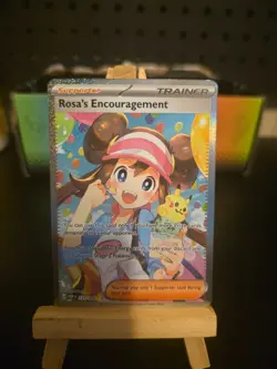 Pokemon Card Rosa's Encouragement #123 Perfect Order Holo - Image 2