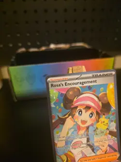 Pokemon Card Rosa's Encouragement #123 Perfect Order Holo - Image 3