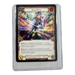 Flesh and Blood Twin Drive Card (EVO142) Bright Lights Mechanologist M 2023 - Image 1