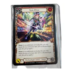 Flesh and Blood Twin Drive Card (EVO142) Bright Lights Mechanologist M 2023 - Image 2