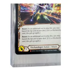 Flesh and Blood Twin Drive Card (EVO142) Bright Lights Mechanologist M 2023 - Image 3