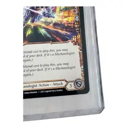 Flesh and Blood Twin Drive Card (EVO142) Bright Lights Mechanologist M 2023 - Image 4