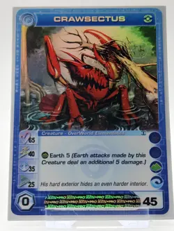 Chaotic Card : Crawsectus Dawn Of Perim First Edition Super Rare Creature - Image 1