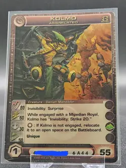 Chaotic Card : Kolmo Assimilated Silent Sands Premium Super Rare Creature - Image 1