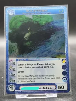 Chaotic Card : Ikkatosh Guardian Of Nature First Edition Rare creature - Image 1