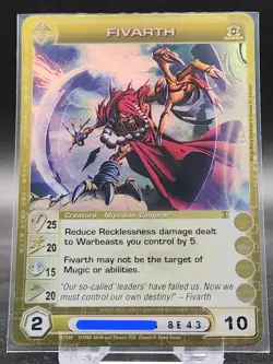 Chaotic Card : Fivarth Silent Sands Super Rare Creature - Image 1
