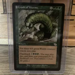 MTG - Crush of Wurms - Judgment - NM - Image 1