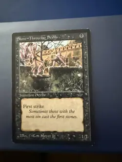 Magic the Gathering Arabian Nights Stone-Throwing LP - Image 2