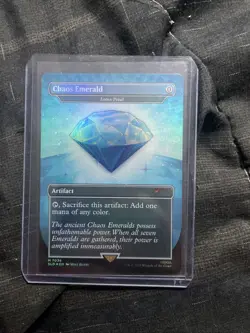 Chaos Emerald - Lotus Petal (7036) Secret Lair Drop Foil - Image 1