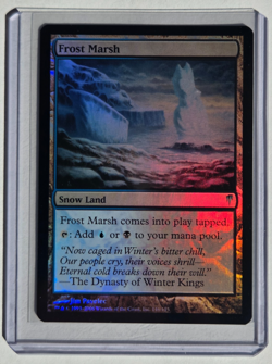 Frost Marsh Foil Magic the Gathering Cold Snap Ice Age Uncommon MTG Land - Image 3