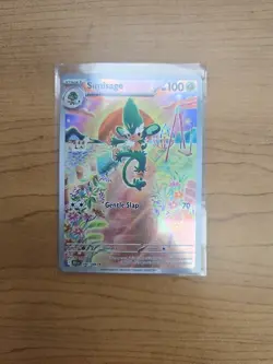 Pokemon TCG Black Bolt Simisage 090/086 Illustration Rare NM - Image 1