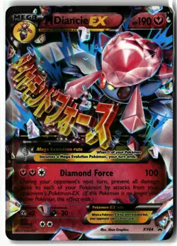 M Diancie EX - XY44 ⭐ Holo Promo XY Pokemon MP - Image 1