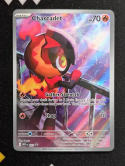 Charcadet - 022 ME02: Phantasmal Flames Pokemon NM Holo - Image 1
