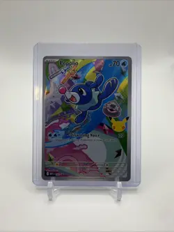 Popplio 045 ME: Mega Evolution Promo Promo Holo Pokemon NM - Image 3