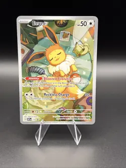 Pokemon Eevee #173 SVP Black Star Promo Prismatic Evolutions Holo NM - Image 1