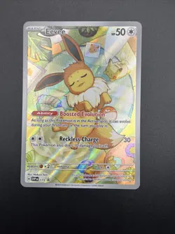 Pokemon Eevee #173 SVP Black Star Promo Prismatic Evolutions Holo NM - Image 3