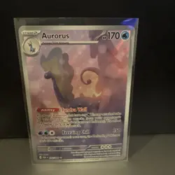 Aurorus 092/088 Perfect Order Illustration Rare NM Pokemon - Image 1