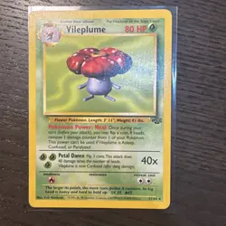Vileplume 31/64 Jungle Regular Pokemon TCG - MP - Image 1