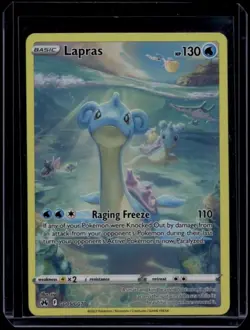 Pokemon TCG Lapras GG05/GG70 Crown Zenith Galarian Gallery NM - Image 1