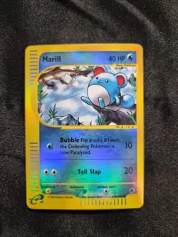Pokemon Marill 120/165 Expedition Base Set Reverse Holo - Image 1