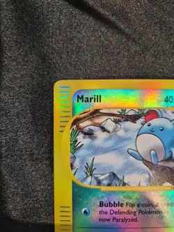 Pokemon Marill 120/165 Expedition Base Set Reverse Holo - Image 2