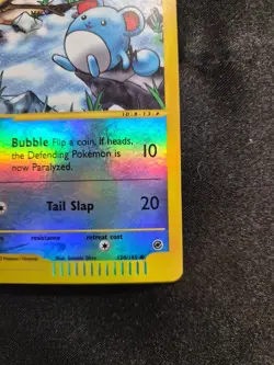 Pokemon Marill 120/165 Expedition Base Set Reverse Holo - Image 4