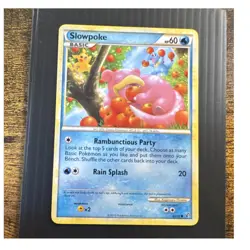 Pokemon TCG Slowpoke 66/90 Undaunted Regular Common 60 HP Eng - Image 1