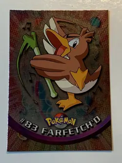 2000 Topps Pokemon TV #83 Farfetch'd Silver Foil (B) FREE COMBINED SHIP - Image 1