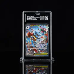 2025 Pokemon Mega Evolution 179/132 Mega Lucario EX SIR TAG 10 (966) - Image 1