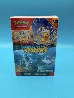 Pokemon TCG: Surging Sparks Booster Bundle (SEALED - 6 Booster Packs) - Image 1