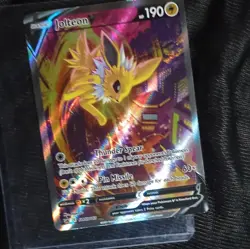 Pokemon Company Jolteon V SWSH183 Sword & Shield Promo Holo 190 HP EN - Image 1