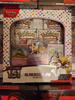 Pokemon TCG: Scarlet & Violet-151 Alakazam ex Box 820650855269 - Image 1