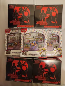Pokemon TCG: Scarlet & Violet-151 Alakazam ex Box 820650855269 - Image 3