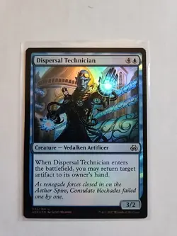 Dispersal Technician (Foil) - Aether Revolt - LP - MTG Magic - Common - Image 1