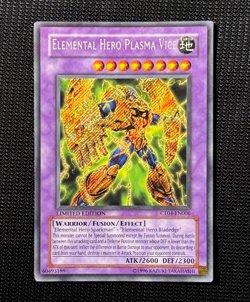 YuGiOh! ELEMENTAL HERO PLASMA VICE [CT04-EN006] SECRET RARE - Limited Edition NM - Image 1