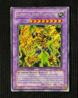 YuGiOh! ELEMENTAL HERO PLASMA VICE [CT04-EN006] SECRET RARE - Limited Edition NM - Image 4