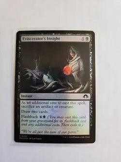 Eviscerator's Insight (Foil) - Modern Horizons 3 - LP - MTG Magic - Common - Image 1